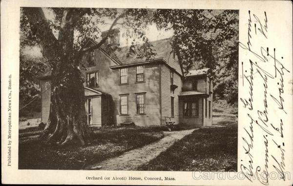 Orchard (or Alcott) House, Concord, Mass Massachusetts