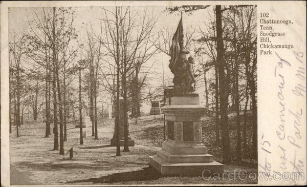 Snodgrass Hill, Chickamauga Park Chattanooga Tennessee