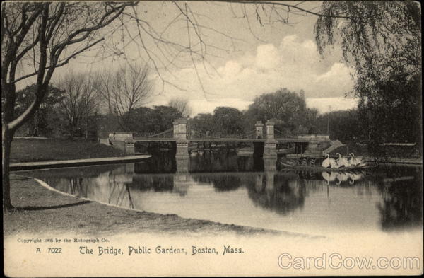The Bridge, Public Gardens Boston Massachusetts