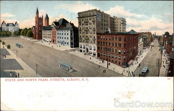 State and North Pearl Streets Albany New York