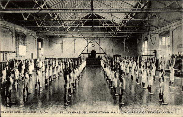 Gymnasium, Wrightman Hall, University of Pennsylvania Philadelphia