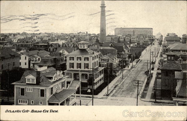 Birds Eye View-- Atlantic City New Jersey