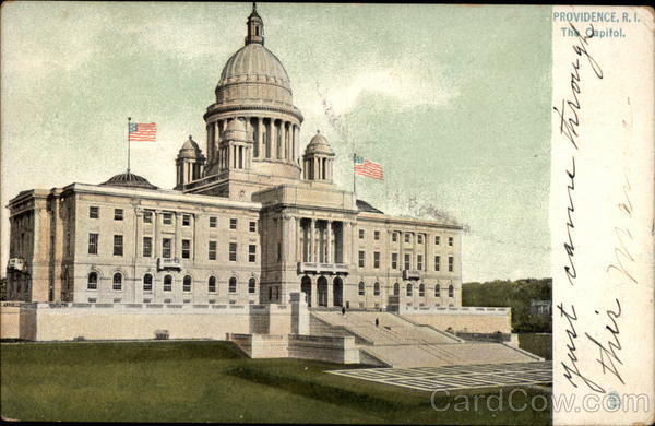 The Capitol in Providence Rhode Island