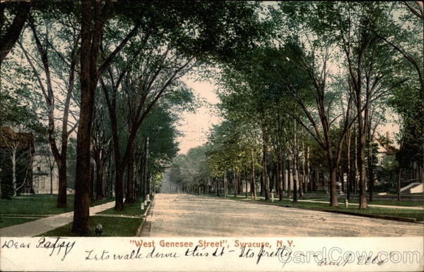 West Genesee Street Syracuse New York