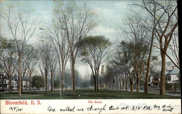 The Green in Bloomfield New Jersey