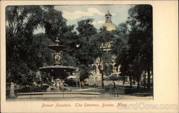 Brewer Fountain Boston Massachusetts