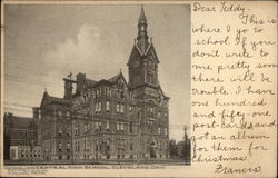 Central High School Postcard