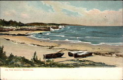 On the Beach Bermuda Postcard Postcard