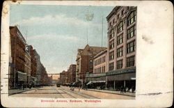 Riverside Avenue, Spokane Postcard