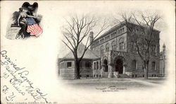 Chittenden Library, Yale University, New Haven, Conn Postcard