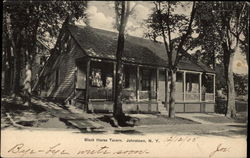 Black Horse Tavern Johnstown, NY Postcard Postcard