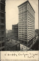 First National Bank, Cincinnati Postcard