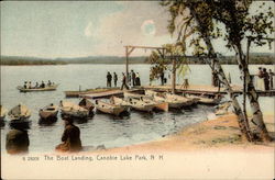 The Boat Landing, Canobie Lake Park, N. H New Hampshire Postcard Postcard