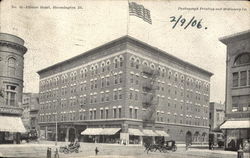 No.52 - Illinois Hotel Bloomington, IL Postcard Postcard