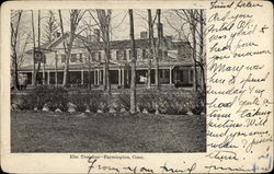 Elm Tree Inn - Farmington, Conn Postcard
