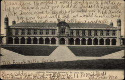 Library, Washington University Postcard