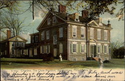 Cliveden, The Chew Mansion, Germantown Postcard