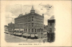 Albany Business College Postcard