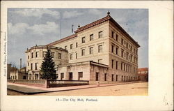 The City Hall Portland, OR Postcard Postcard