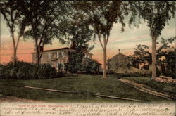 Home of Gen. Stark, MAnchester, N.H Postcard