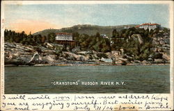 Cranton's Hotel Hudson River Postcard