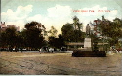Union Square Park Postcard