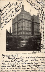 Ansonia Hotel Postcard