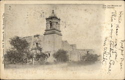San Jose Mission at San Antonio Postcard