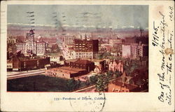 559- Panorama of Denver, Colorado Postcard