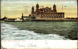 2056 - Ellis Island, New York Postcard