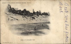 Greetings from Grand haven, Mich Postcard