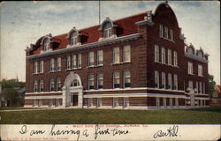 West Side High School Postcard