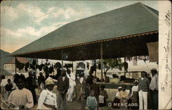 Fruit Market Cabo Verde "O Mercado" Postcard