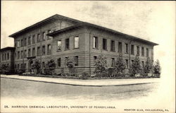 Harrison Chemical Laboratory, University of Pennsylvania, Huston Club Postcard