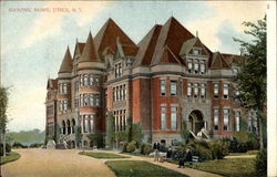 Masonic Home Postcard