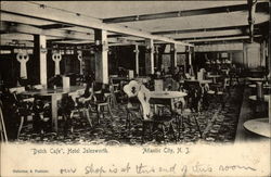 "Dutch Cafe", Hotel Islesworth. Atlantic City, N. J Postcard
