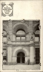 The Prudential Insurance Company of America Home Office, Main Entrance Postcard