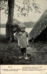 Hiawatha At Minntonka on Lake Chautauqua Postcard