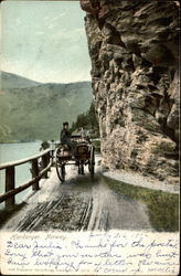 Man in his Buggy Postcard
