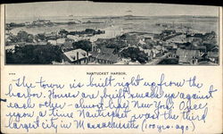 Nantucket Harbor Postcard