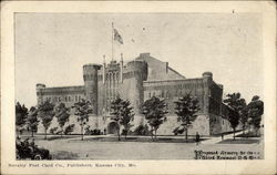 Proposed Armory for the Third Regiment N.G.M Postcard
