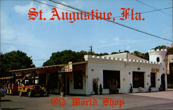 Old World Shop St. Augustine Florida