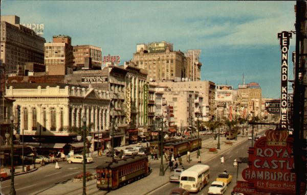 Canal Street New Orleans Louisiana