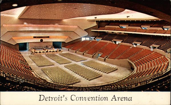 Detroit's Convetion Arena Michigan