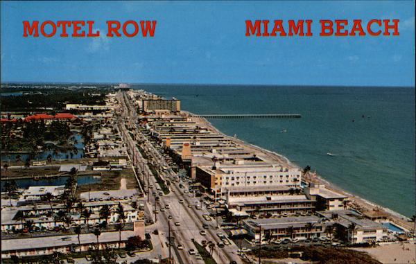 Motel Row, Miami Beach Florida