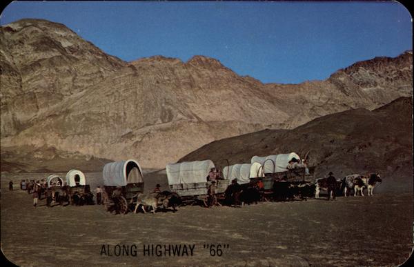 Western Transportation in the 40s Cowboy Western