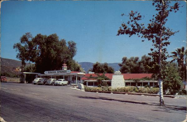 Rincon Springs Cafe California