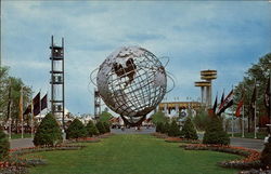 Unisphere, New York Worlds Fair 1964-1965 Postcard
