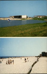 Silver Lake and Sea Strand Apts Dewey Beach, DE Postcard Postcard