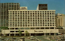 Hotel America Hartford, CT Postcard Postcard